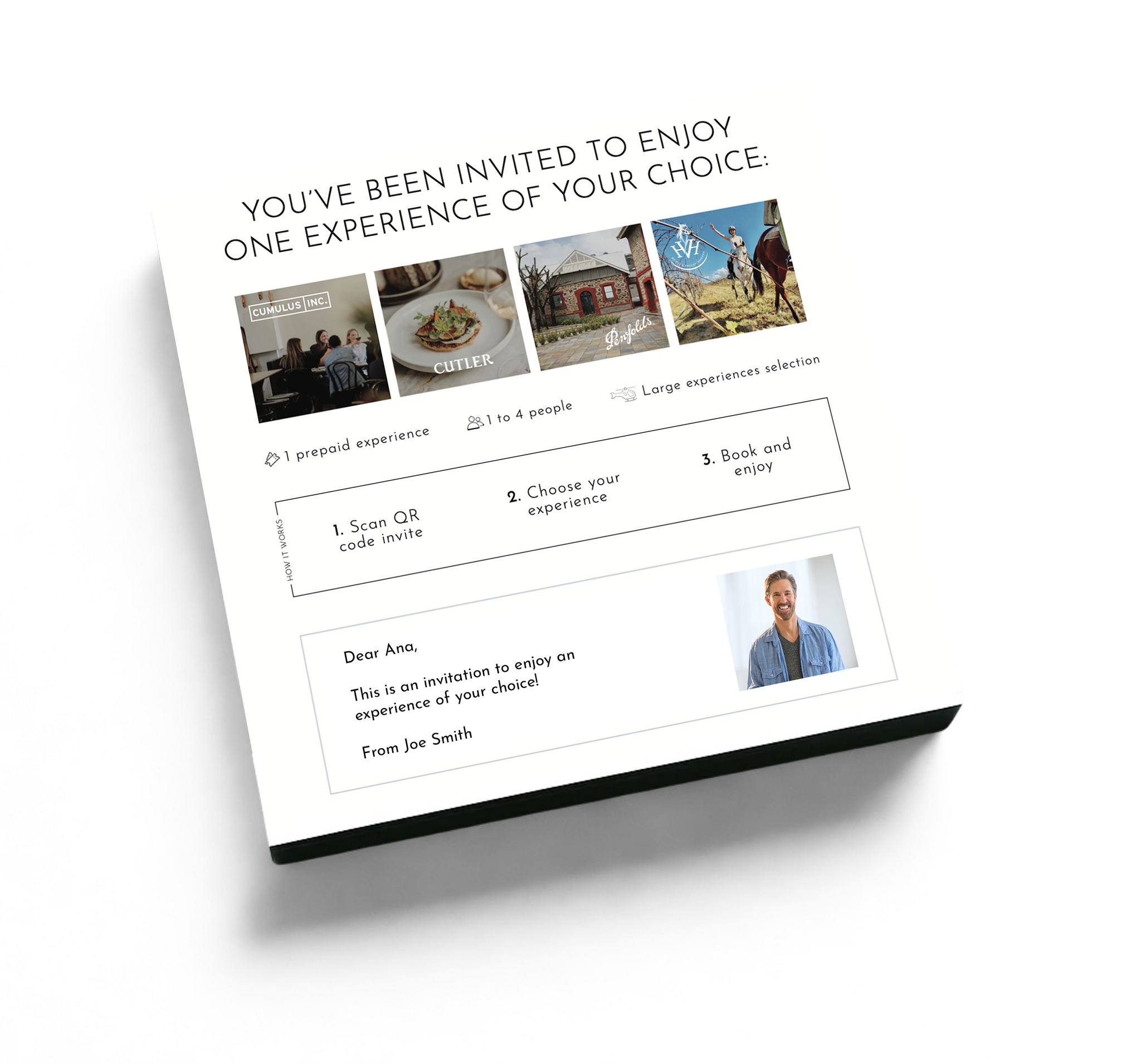 Inspire - Experience Portfolio for business