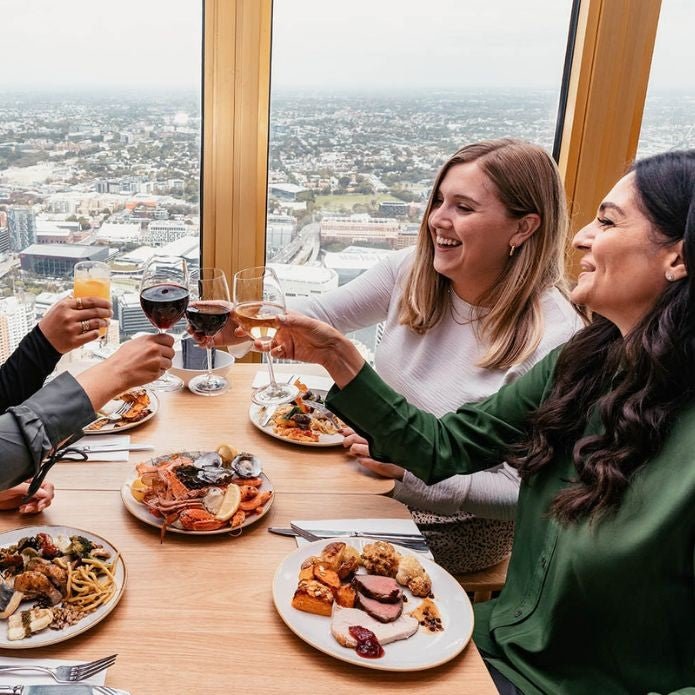 Weekday Buffet Dinner With A Window Table At Skyfeast Sydney Tower - We Wander