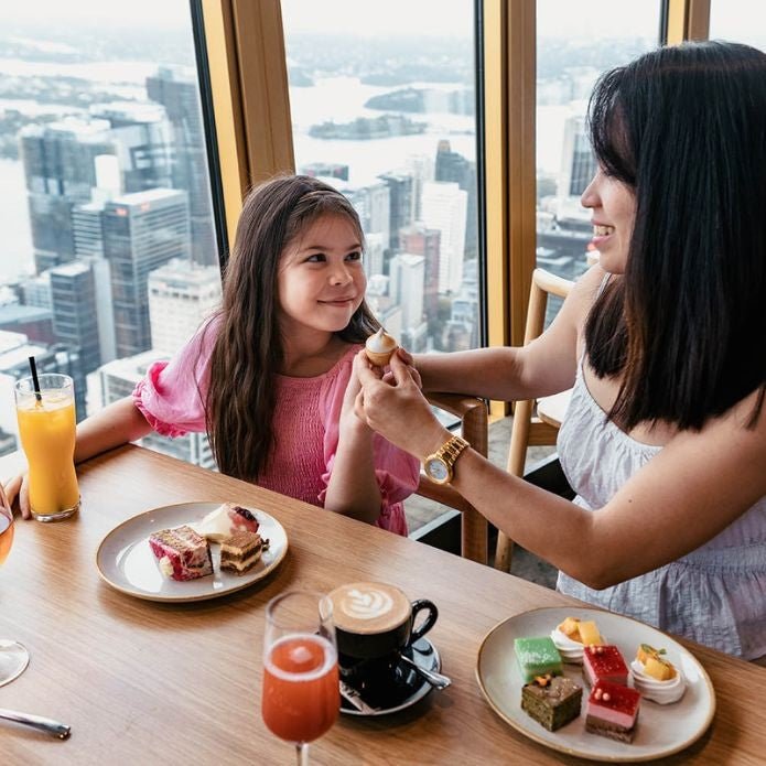 Weekend Buffet Lunch With A Window Table At Skyfeast Sydney Tower - We Wander